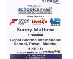 ELDROK INDIA K12 SUMMIT AWARD